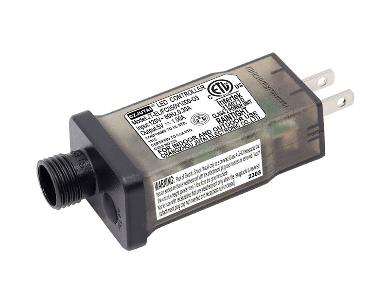 美规幻彩RGB红外遥控一体式电源