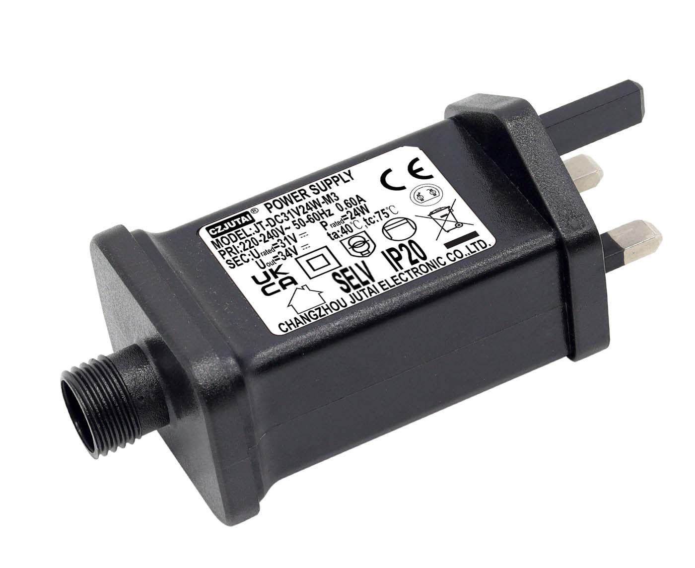 24W系列英规BS立式开关电源