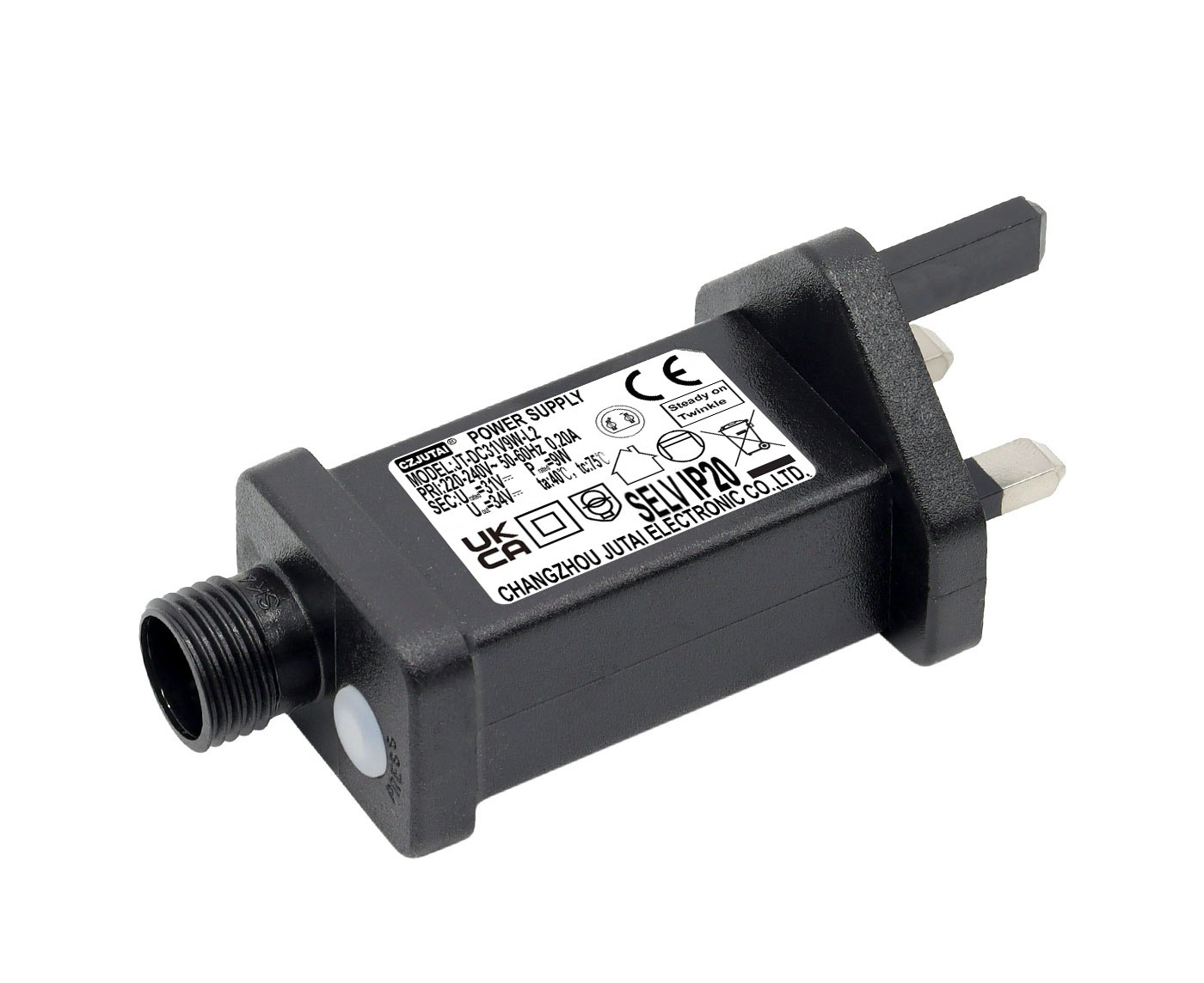 10W系列英规BS立式常亮带闪烁功能电源